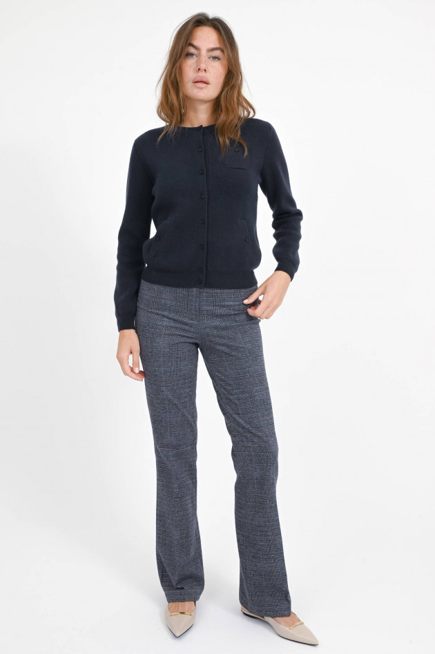 Jumper 1234 Woll-Strickjacke in Dark Ink