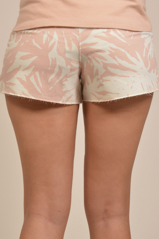 Juvia Shorts in Lachs/Weiß gemustert