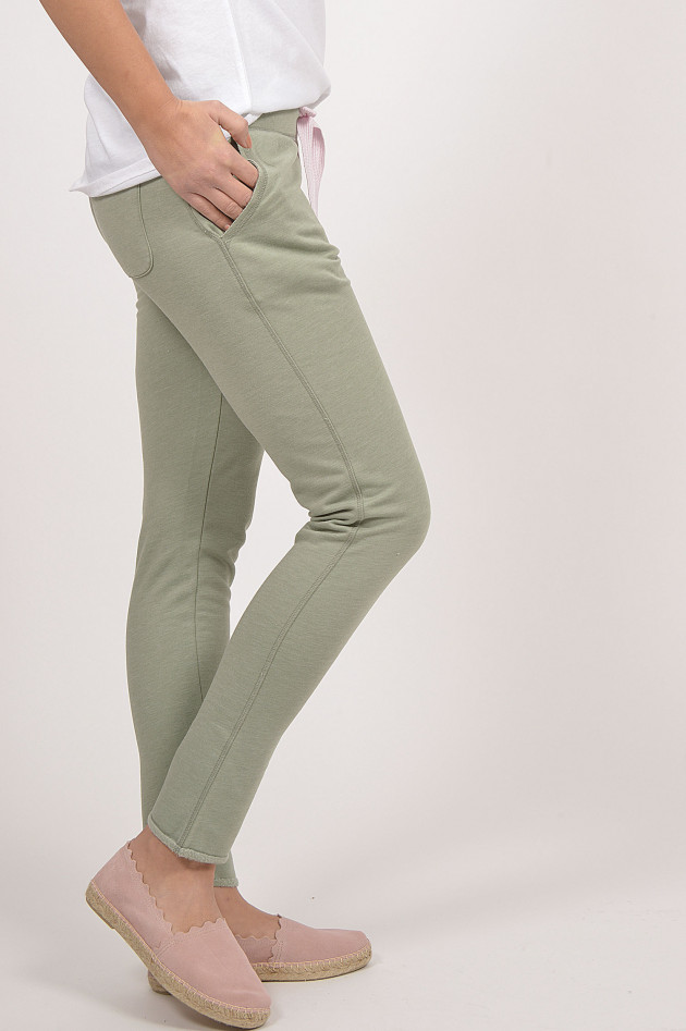 Juvia Jogginghose in Mint meliert