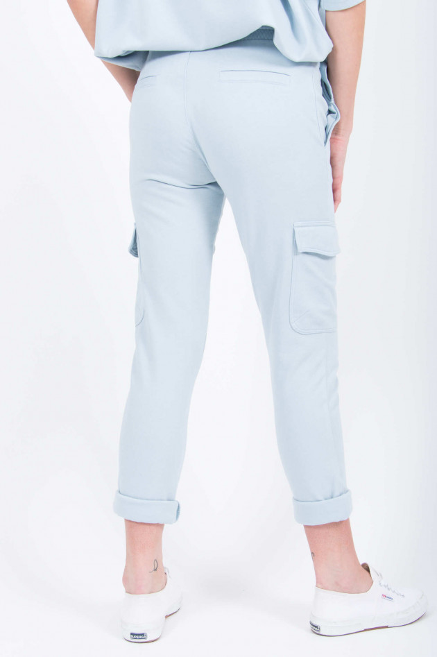 Juvia Cargo Sweatpants in Hellblau