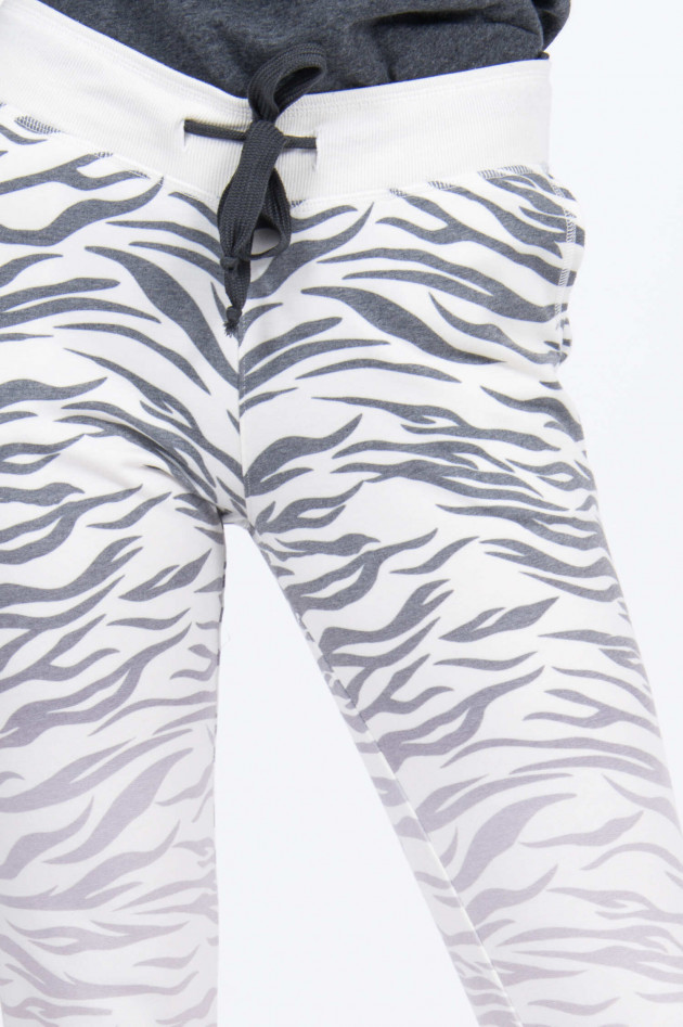 Juvia Sweathose im Zebra-Look mit farblichem Verlauf