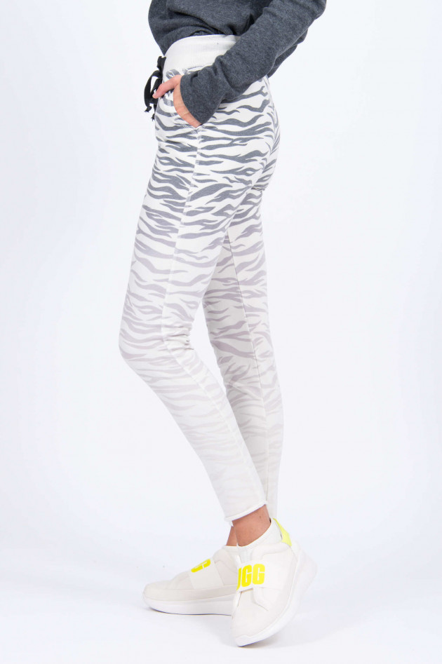 Juvia Sweathose im Zebra-Look mit farblichem Verlauf