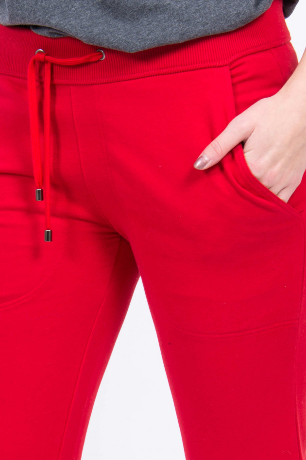 Juvia Baumwoll-Sweatpants in Rot