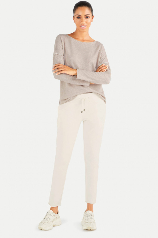 Juvia Sweatpants in hellem Beige