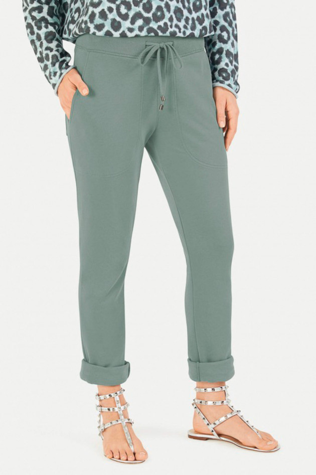 Juvia Relaxed-Fit Sweatpants in Salbei