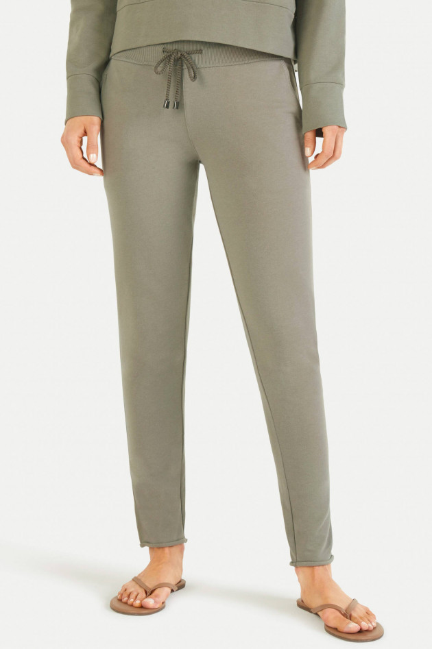 Juvia Slim Fit Sweatpants in Khaki