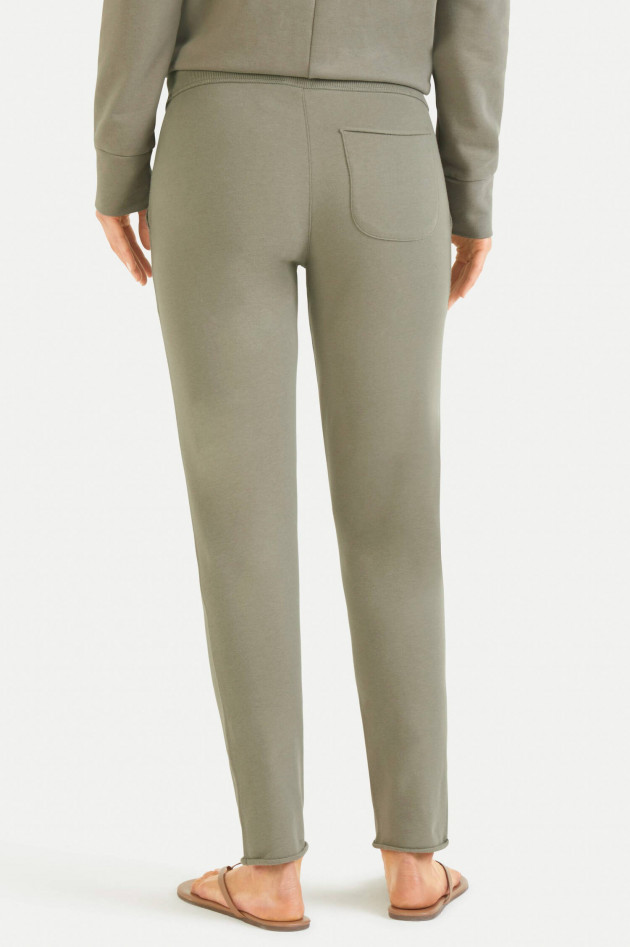 Juvia Slim Fit Sweatpants in Khaki