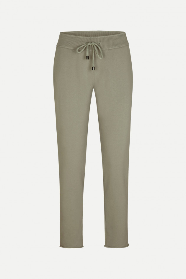 Juvia Slim Fit Sweatpants in Khaki