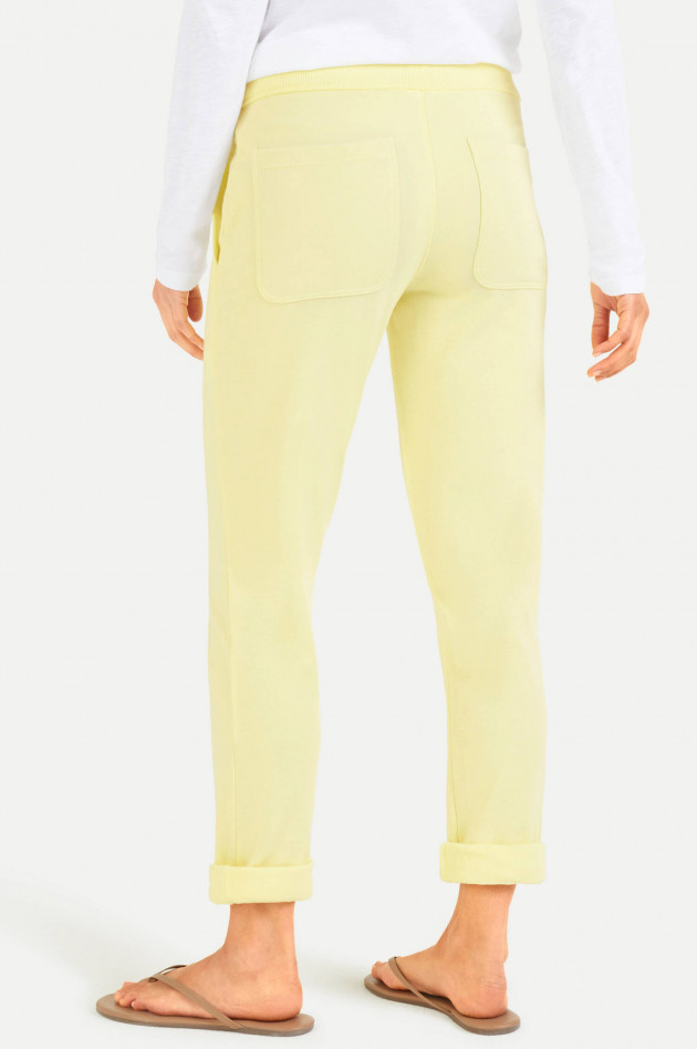 Juvia Relaxed Fit Sweatpants in Pastellgelb