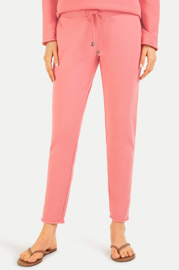 Juvia Slim-Fit Sweatpants in Koralle