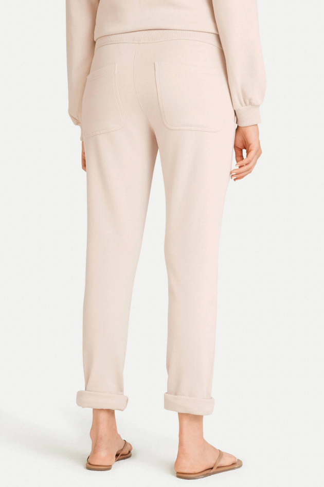 Juvia Relaxed Fit Sweatpants in Beige