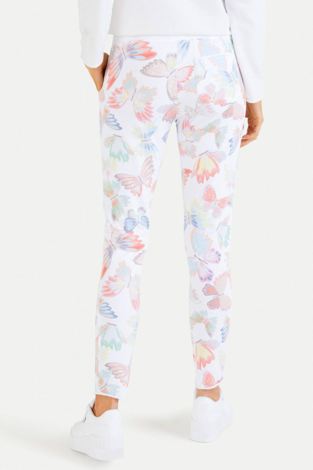 Juvia Sweatpants mit Schmetterling-Print in Multicolor