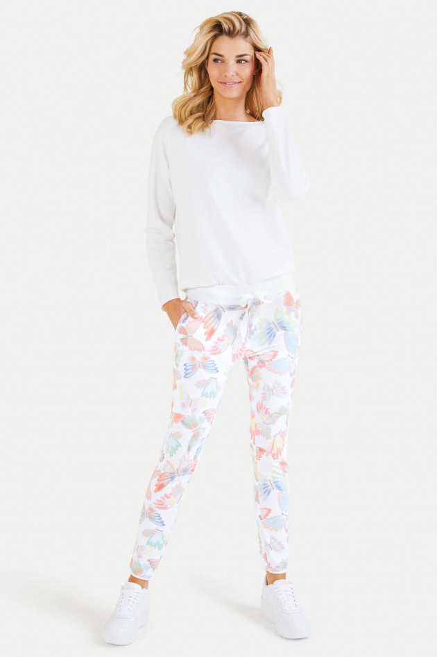 Juvia Sweatpants mit Schmetterling-Print in Multicolor