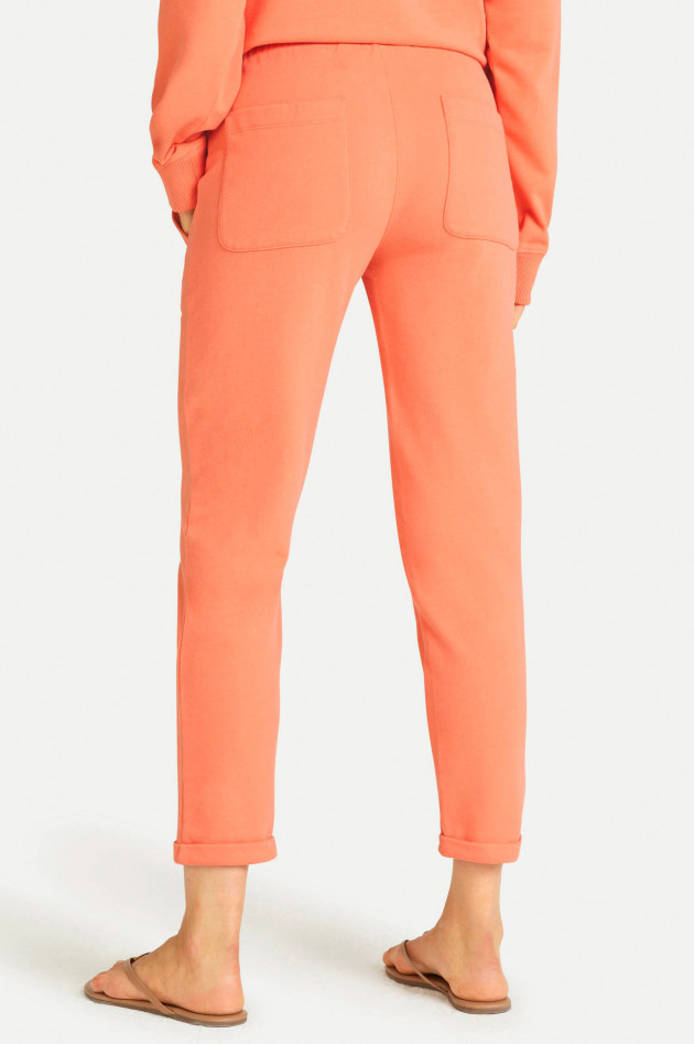 Juvia Relaxed Fit Sweatpants in Papaya