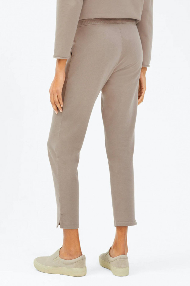 Juvia High Waist Sweatpants in Taupe