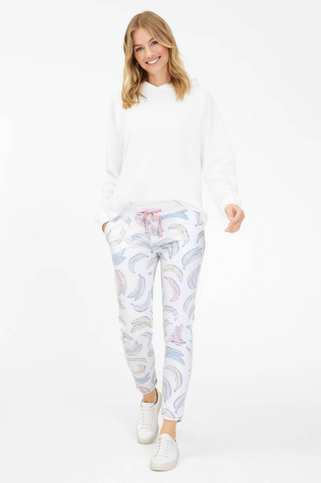 Juvia Sweatpants mit Bananen-Print in Multicolor