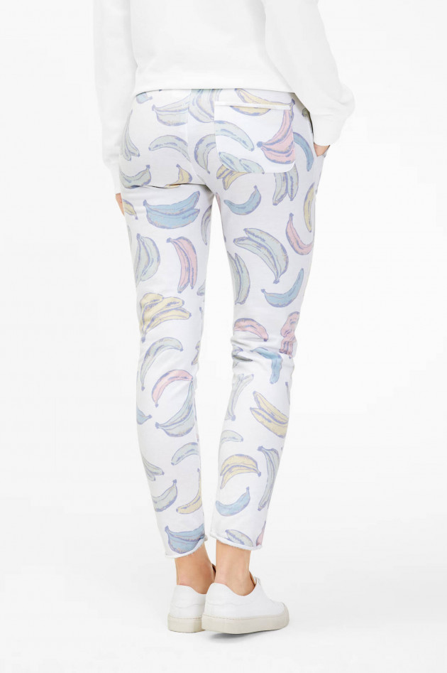 Juvia Sweatpants mit Bananen-Print in Multicolor