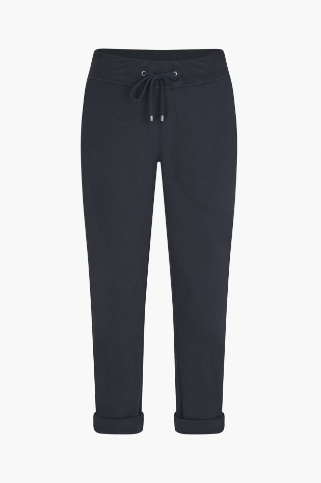 Juvia Relaxed Fit Sweatpants in Navy