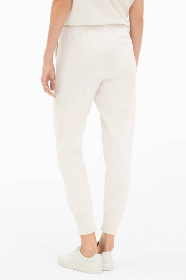 Juvia Relaxed Fit Sweatpants in Creme