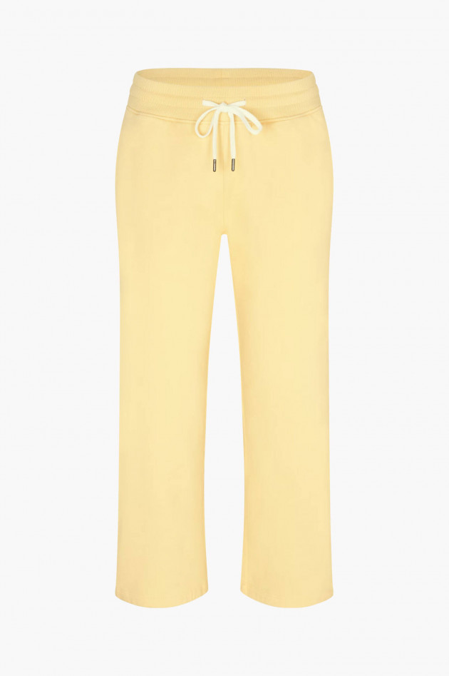 Juvia Flared Sweatpants SALOME in Pastellgelb