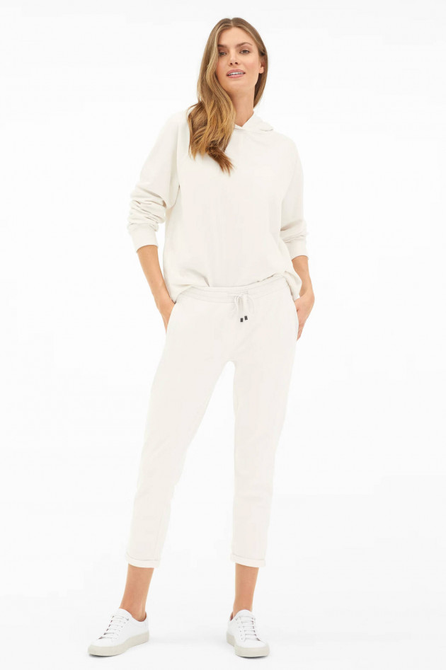 Juvia Relaxed Fit Sweatpants MARGIE in Creme