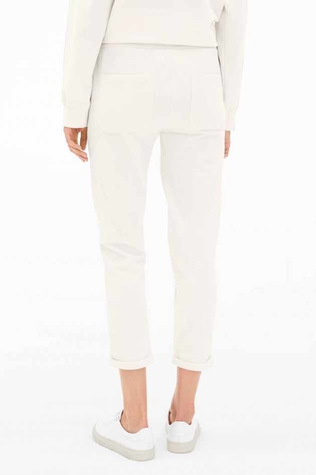 Juvia Relaxed Fit Sweatpants MARGIE in Creme