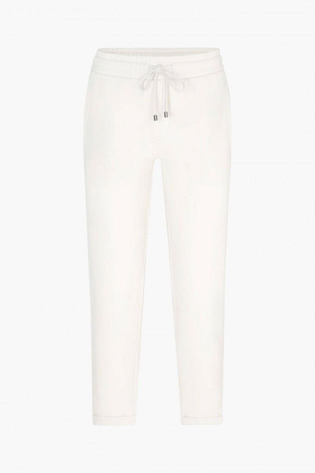 Juvia Relaxed Fit Sweatpants MARGIE in Creme