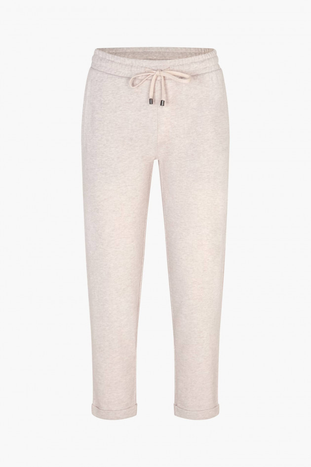 Juvia Relaxed Fit Sweatpants MARGIE in Beige meliert