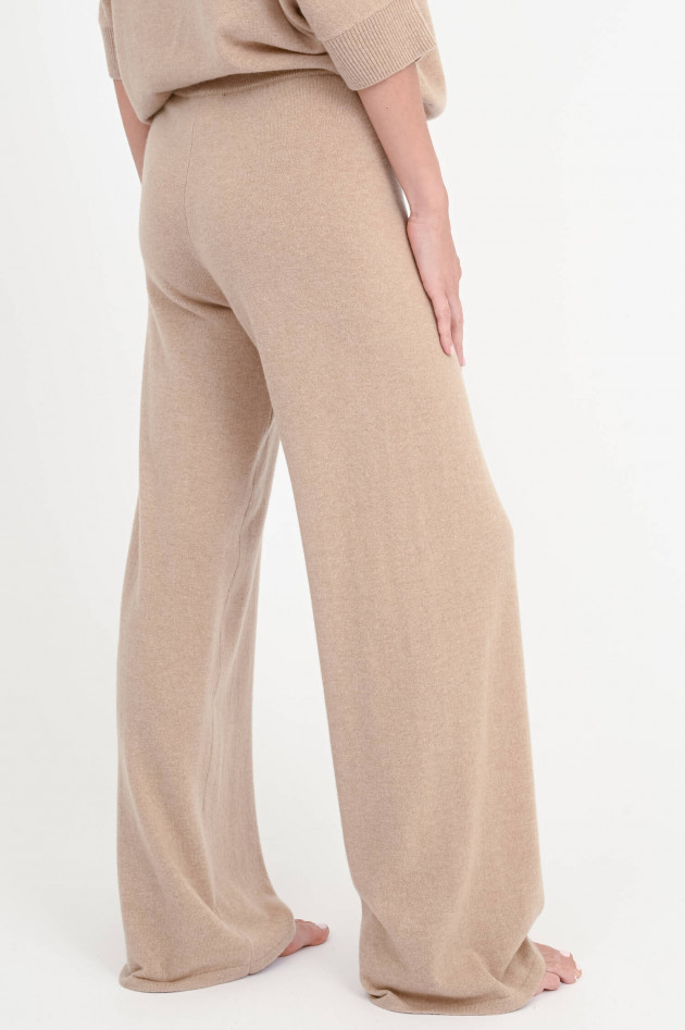Juvia Woll-Cashmere Sweatpants in Camel