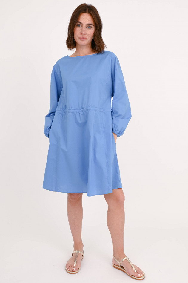 Juvia Mini-Kleid aus Baumwolle in Blau