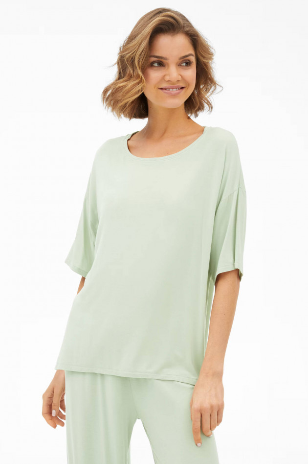 Juvia Oversized Nightewear Shirt in Salbei