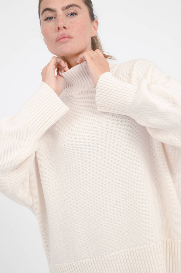 Juvia Pullover aus Woll-Cashmere-Mix in Natur