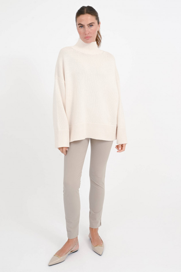 Juvia Pullover aus Woll-Cashmere-Mix in Natur