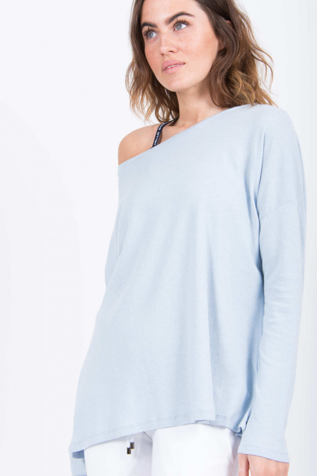 Juvia Cashmix Sweatshirt in Hellblau