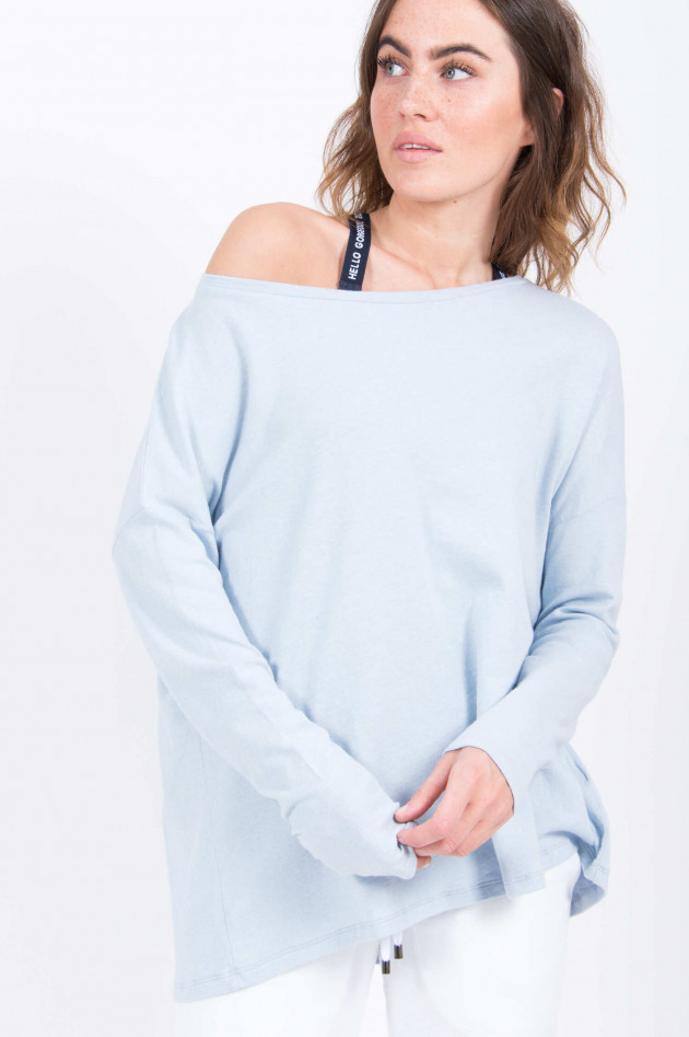 Juvia Cashmix Sweatshirt in Hellblau