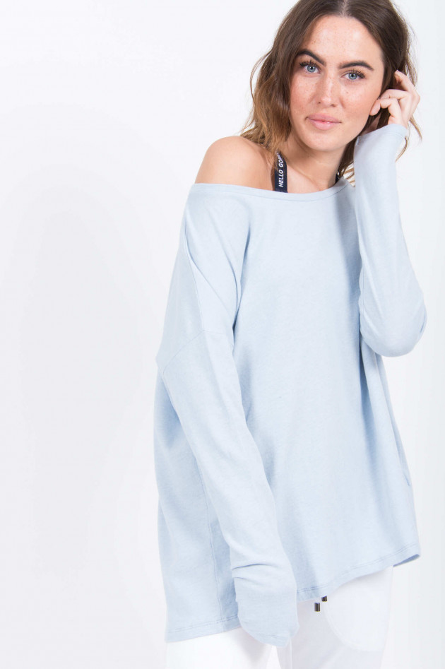 Juvia Cashmix Sweatshirt in Hellblau