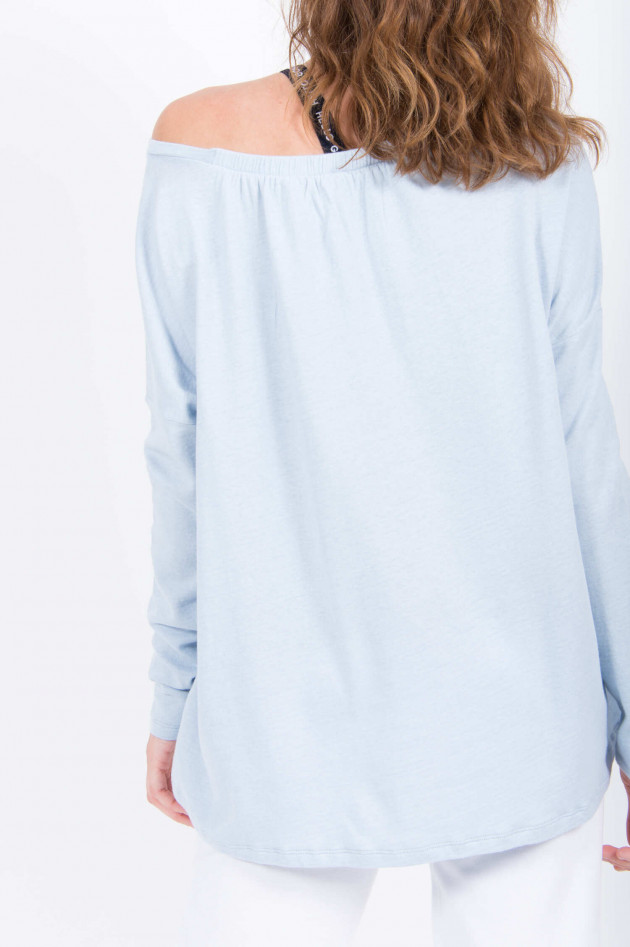 Juvia Cashmix Sweatshirt in Hellblau