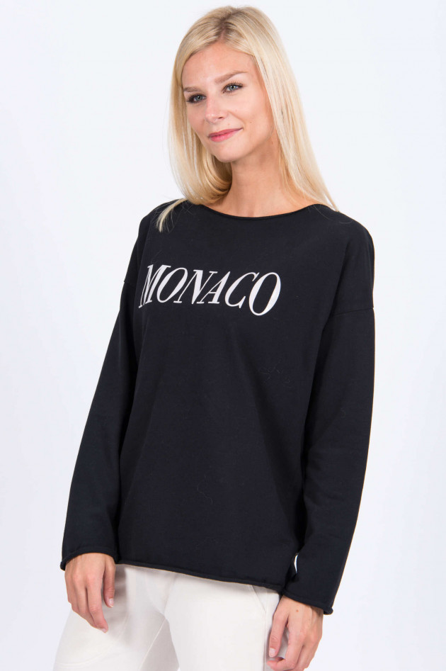 Juvia Sweatshirt MONACO in Schwarz