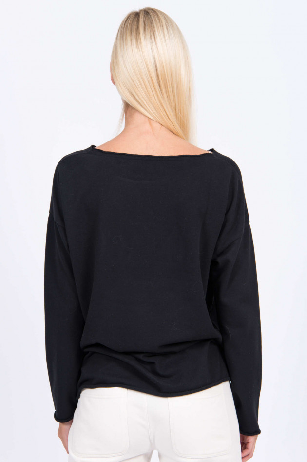 Juvia Sweatshirt MONACO in Schwarz