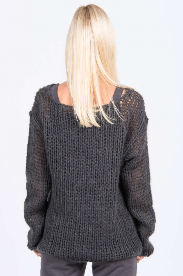 Juvia Strickpullover in Graphit