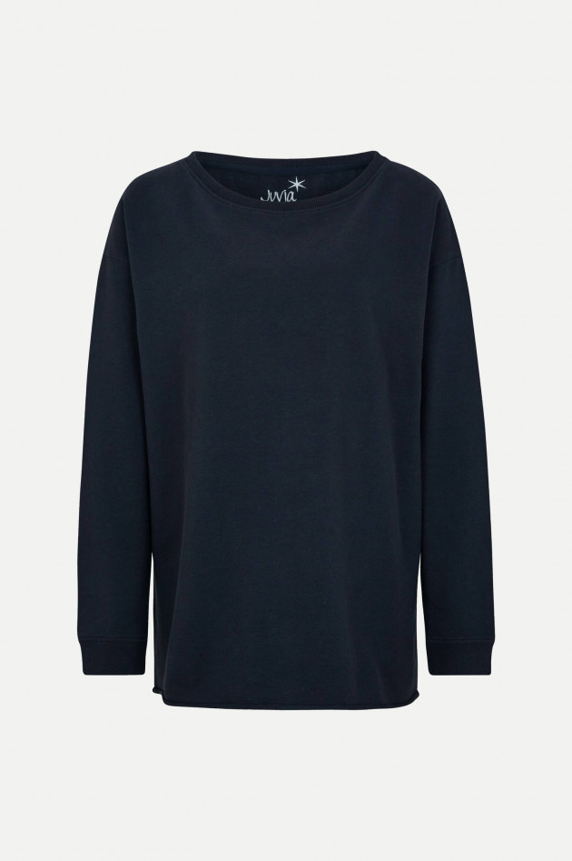 Juvia Oversized Sweatshirt in Navy