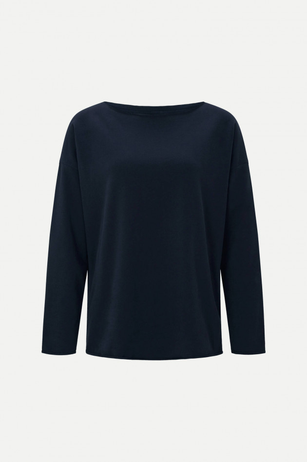 Juvia Relaxed Fit Sweater in Navy