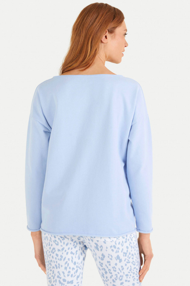 Juvia Relaxed Fit Sweater in Hellblau