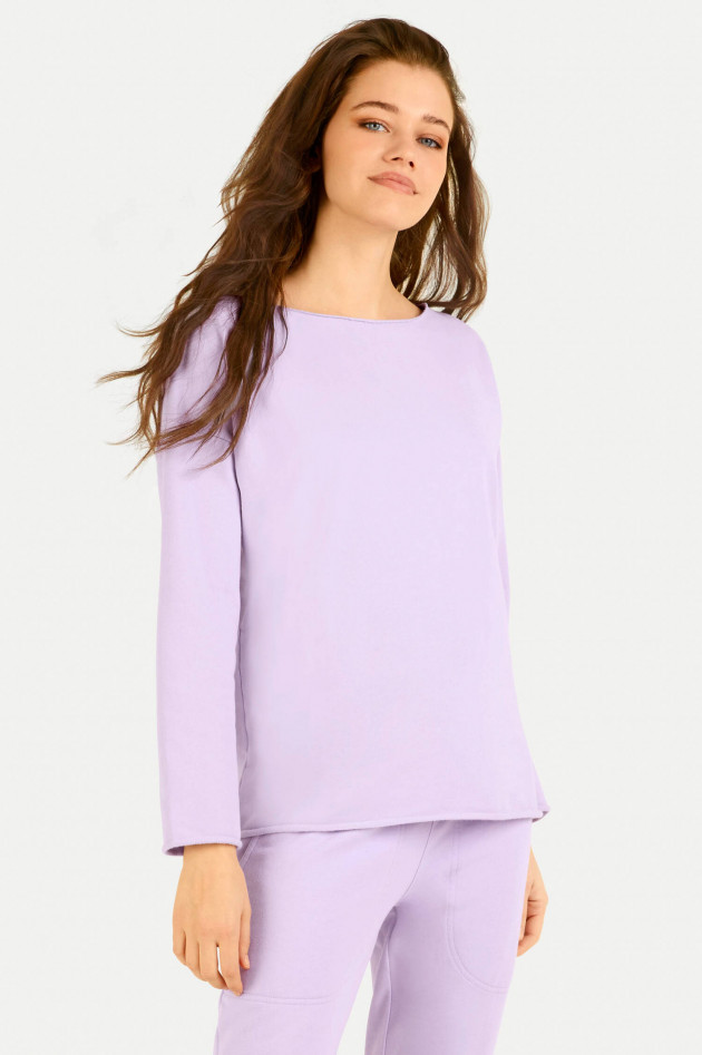 Juvia Relaxed-Fit Sweater in Lila