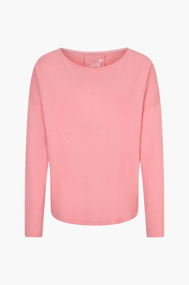 Juvia Sweatershirt NADJA in Rosa