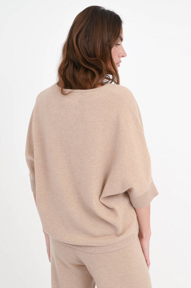 Juvia Pullover aus Woll-Cashmere-Mix in Camel
