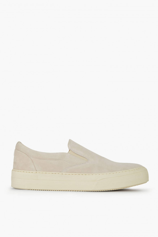 Juvia Slip-On Sneaker aus Leder in Creme