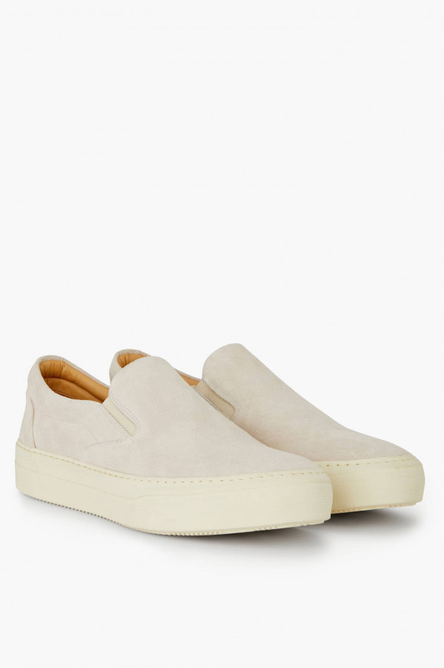 Juvia Slip-On Sneaker aus Leder in Creme