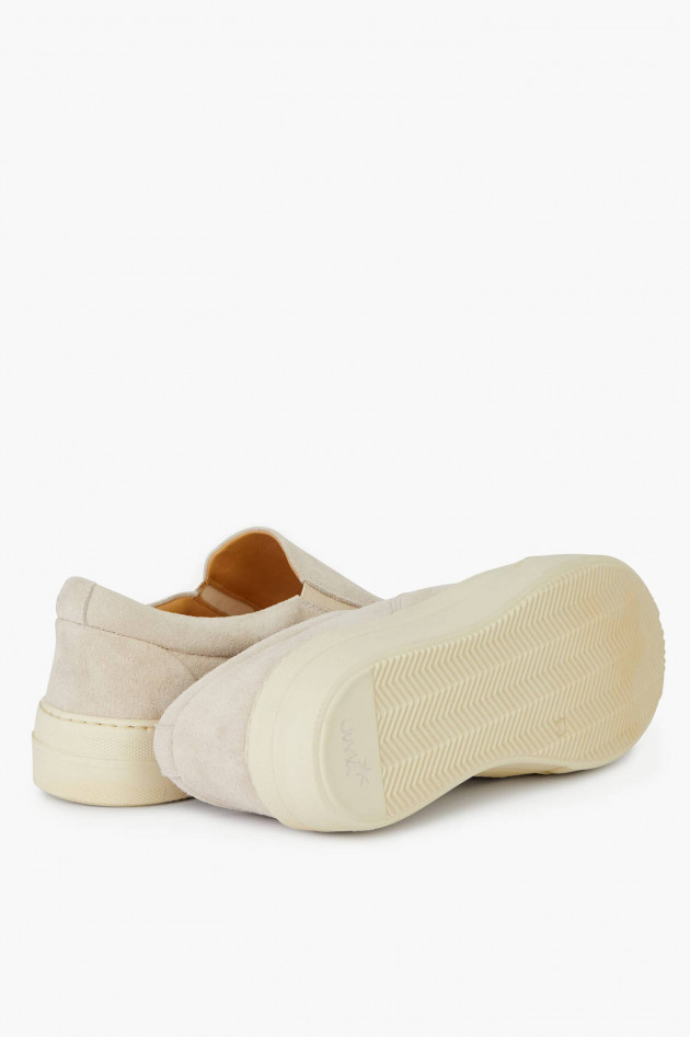 Juvia Slip-On Sneaker aus Leder in Creme