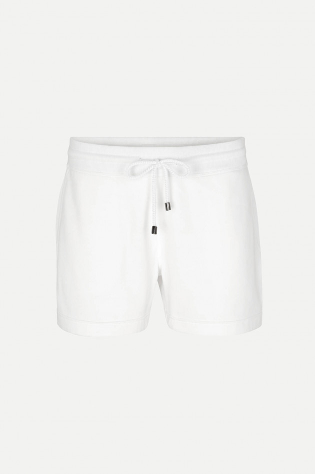 Juvia Jersey-Shorts in Weiß